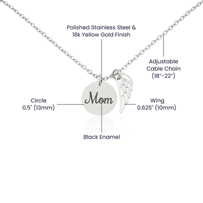 “Slow Down Time” Mom Necklace – A Gift of Love and Gratitude