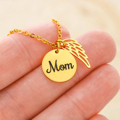 Interlocking Hearts Necklace paired with a greeting card for a special milestone