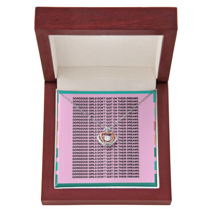 queen energy crown necklace