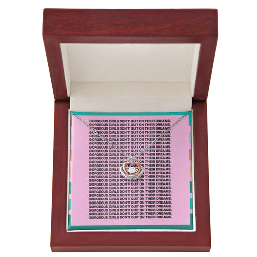 queen energy crown necklace