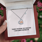 “Thanks for being my shoulder” necklace in luxury box