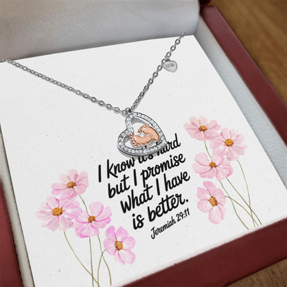 Baby Feet Heart Necklace – A Beautiful Reminder of Love and New Beginnings