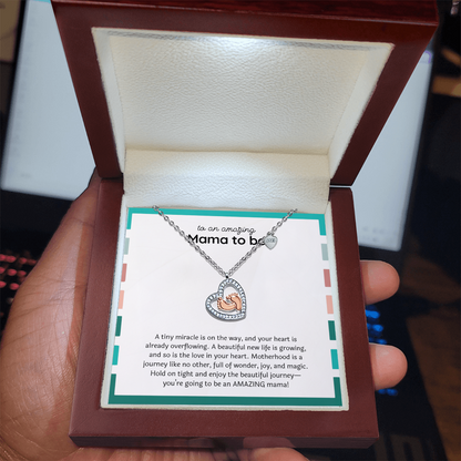 Baby Feet Necklace – First Time Mom Gift, New Mom Gift Jewelry, Gift for New Mom Necklace, New Mommy Jewelry for First Mother's Day