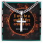 Jeremiah 29:11 Cross Necklace Faith Over Worry Jewelry Gift