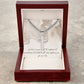 Let God Defend You – Artisan Cross Necklace with Cuban Link Chain
