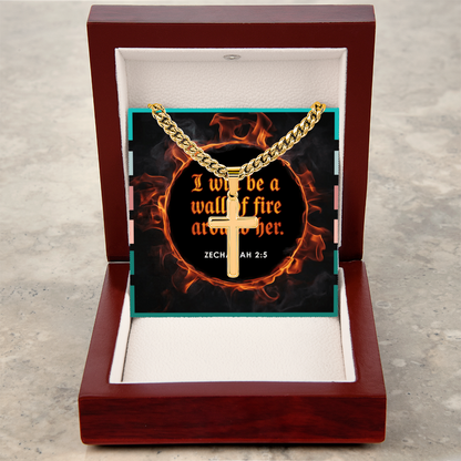 Jeremiah 29:11 Cross Necklace – Faith Over Worry Jewelry Gift