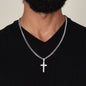 Don't Let Loneliness Lead You Back: Personalized Cross with Cuban Link Chain