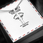 Connect to God — “WiFi Password: PRAYER” Artisan Cross Necklace, Modern Faith Jewelry Gift for Men & Women