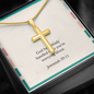 “God has handled it” necklace gift for women of faith