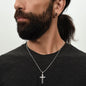 Born to Be a Plot Twist Personalized Cross Necklace