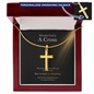 Always Carry a Cross Necklace | Personalized Christian Gift for Strength, Faith & Encouragement