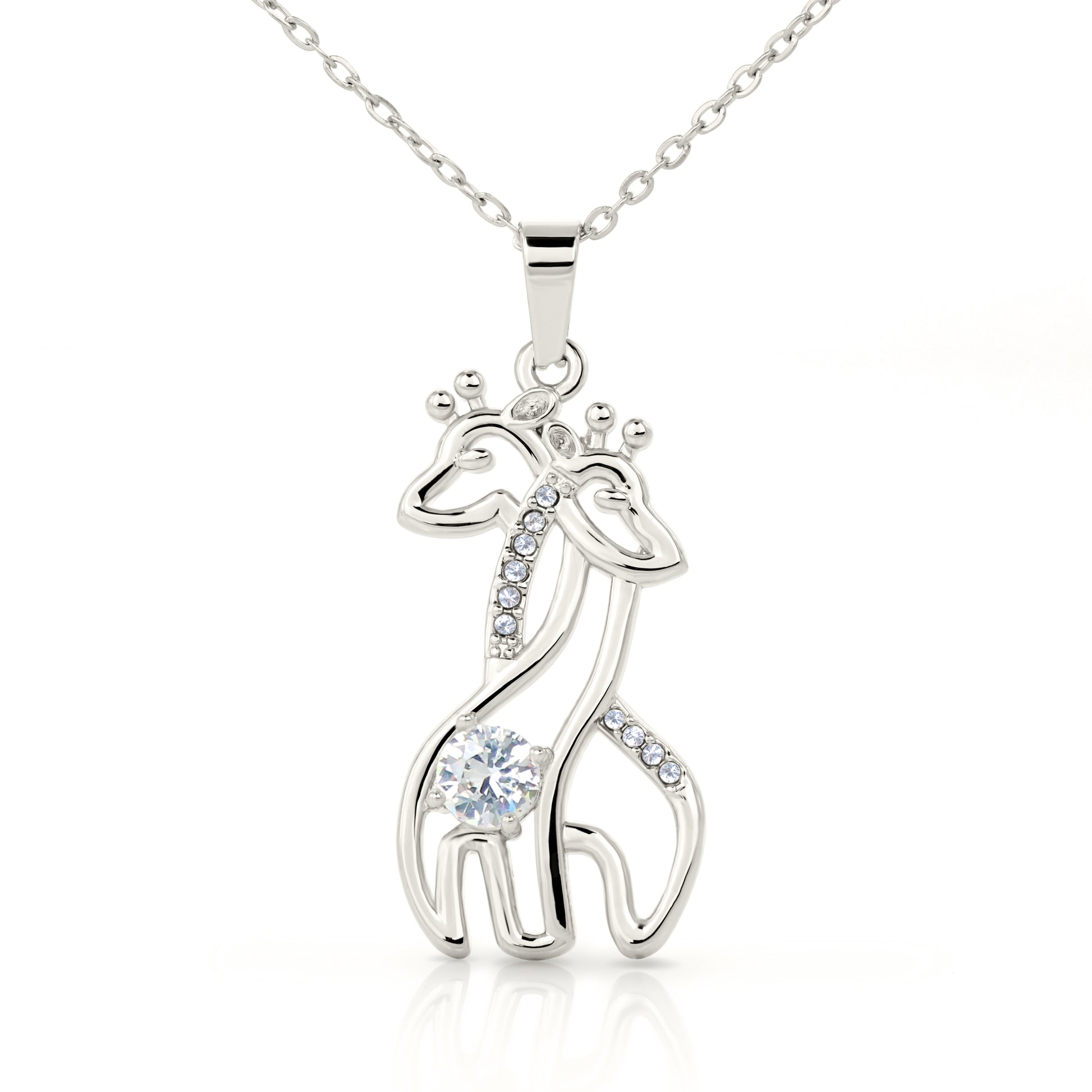 Cute animal necklace gift for daughter