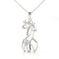 Always Carry Two Giraffes Necklace | Funny Friendship Gift for Best Friends, Sisters & Giraffe Lovers