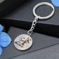 Jesus, Lead My Way – Faith-Inspired Graphic Circle Keychain for Daily Guidance & Strength | Christian Gift for Men & Women