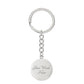 Nurse Prayer Keychain | Inspirational Christian Gift for Nurses | Faith-Based Medical Gift | Graphic Circle Keychain