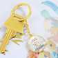 Nurse Prayer Keychain | Inspirational Christian Gift for Nurses | Faith-Based Medical Gift | Graphic Circle Keychain
