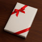 Vegan leather teacher notebook on desk flat lay
