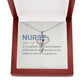 Nurse Definition: Heartscope Necklace – Gift for Healthcare Heroes