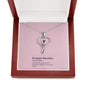 Stainless steel cable chain with lobster clasp and adjustable links for perfect fit.