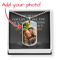 Luxury Dog Tag Necklace Military Chain