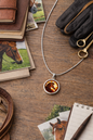 Lucky horse necklace in gift box ready for Chinese New Year gifting