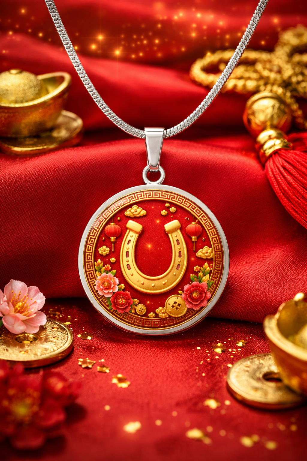 What is a good luck necklace for the Year of the Horse?