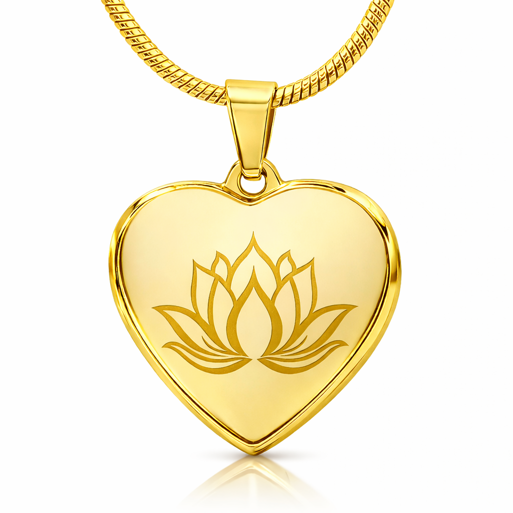 Lotus Necklace – Fresh Start Jewelry for New Beginnings | Meaningful Gift for Strength, Renewal & Transformation