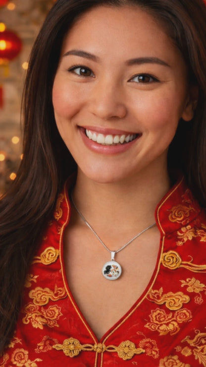 I want a necklace that represents bold energy and new beginnings.