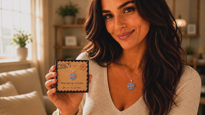 Mama Said It's Alright Heart Necklace You Are One Of A Kind Gift
