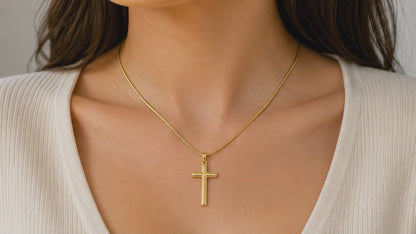 Always Carry a Cross Necklace | Personalized Christian Gift for Strength, Faith & Encouragement