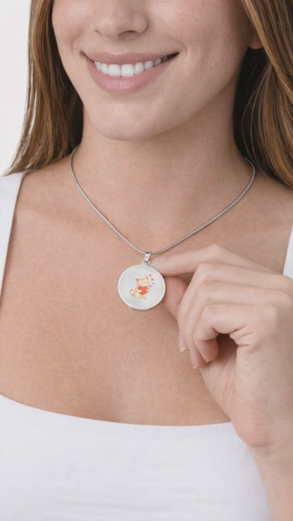 Cat Lover Necklace – Cute Cat Pendant