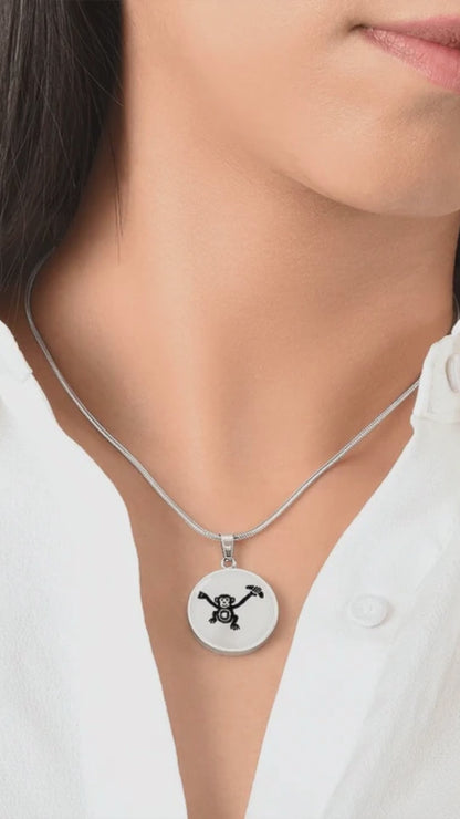 Monkey Necklace Gift – Funny Friendship Pendant