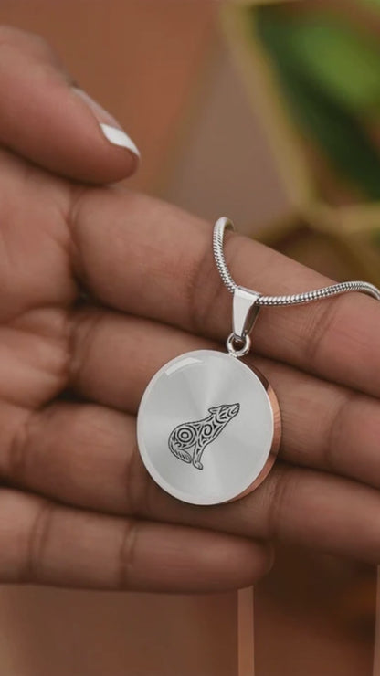 Wolf Necklace Gift – Symbolic Wolf Pendant Necklace
