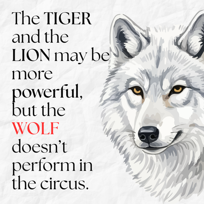 Wolf Necklace Gift – Symbol of Independence