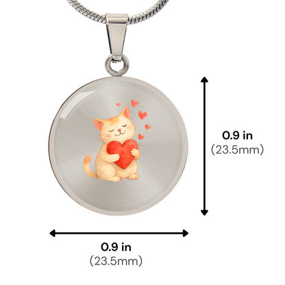 Cat Lover Necklace – Cute Cat Pendant