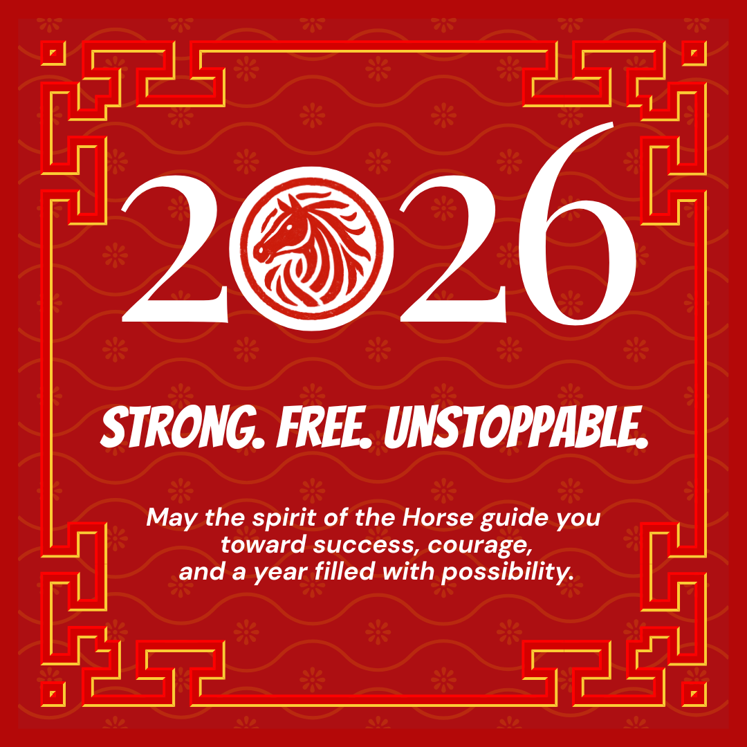 Year of the Horse Necklace for Lunar New Year Strength and Prosperity