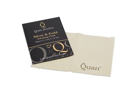 Quan Jewelry Silver Polishing Cloth