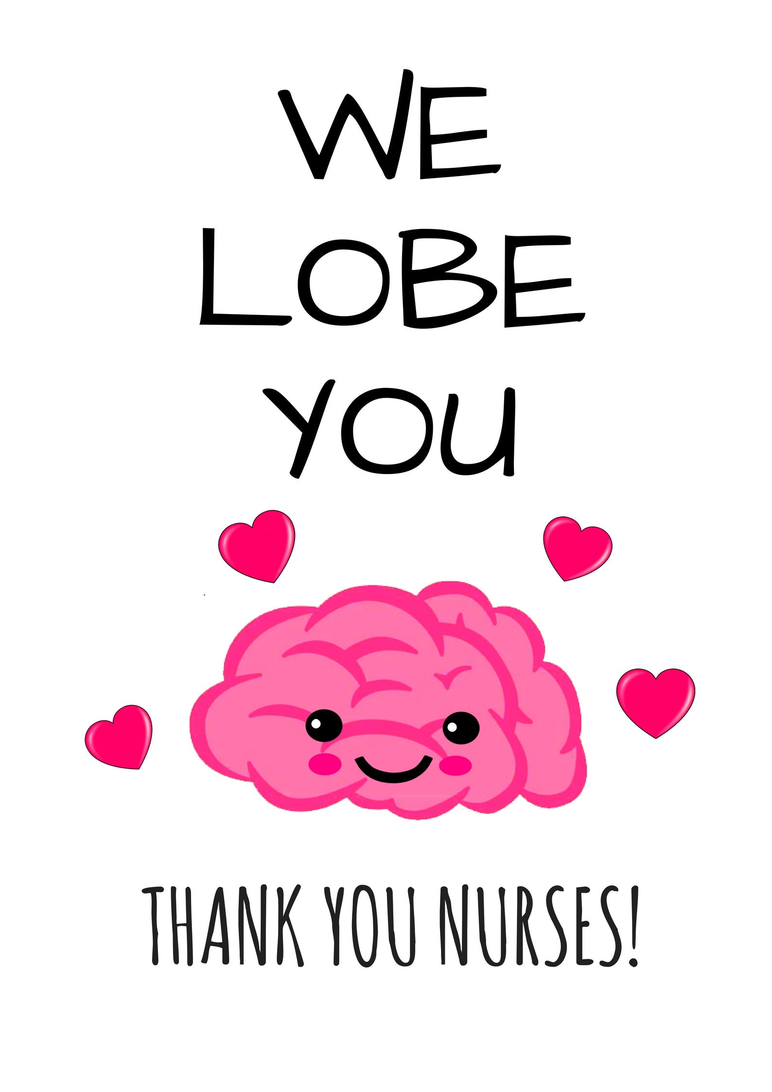 free printable nurse appreciation thank you cards - quan jewelry