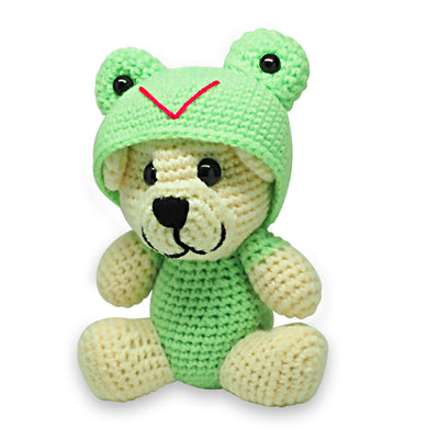 Tubby Froggy Crochet Teddy Bear