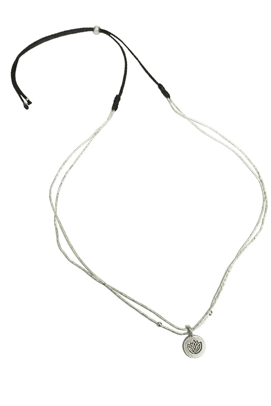 Kohsoom Lotus Flower Necklace