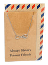 Sister Jewelry with Sister Quotes Greeting Card