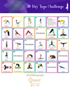 Free 30 Day Yoga Challenge Printables