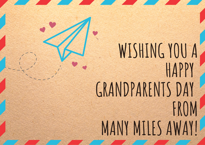 Free Happy Grandparents Day Greeting Card Printables