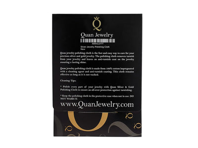 Quan Jewelry Silver Polishing Cloth