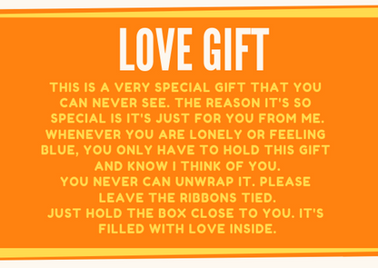 Free Love in a Box Gift Printables