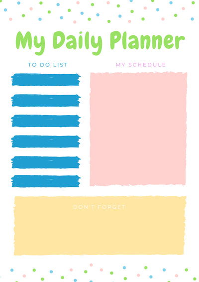 Free Back-To-School Printables Checklists and Planners