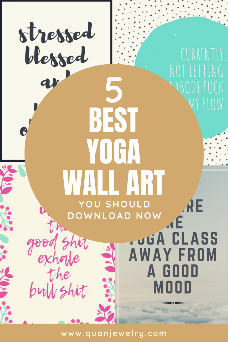 Free Funny Yoga Quotes Wallpaper Wall Art Printables