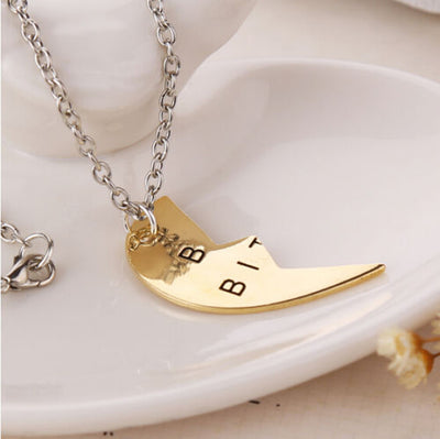 3-Piece Best B*****s Friendship Necklace