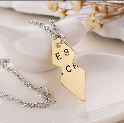 3-Piece Best B*****s Friendship Necklace