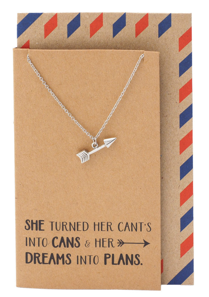Cassidee Arrow Charm Necklace